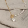 PAMELA PEARL GOLDEN NECKLACE